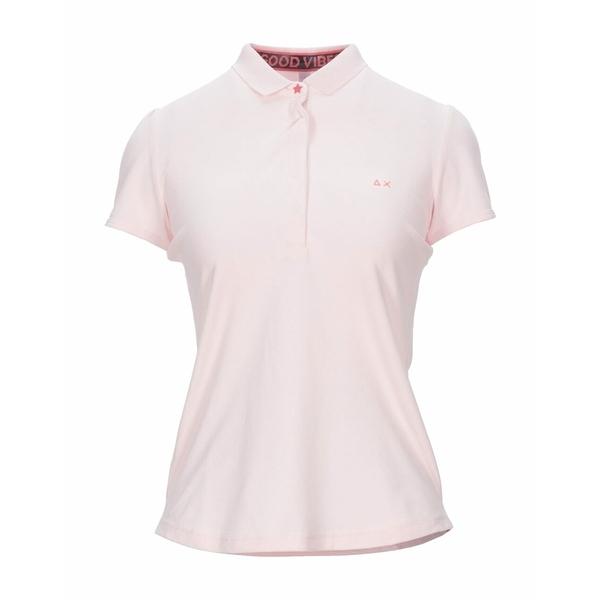 今年も話題の サンシックスティーエイト ポロシャツ トップス レディース Polo shirts Light pink 半袖