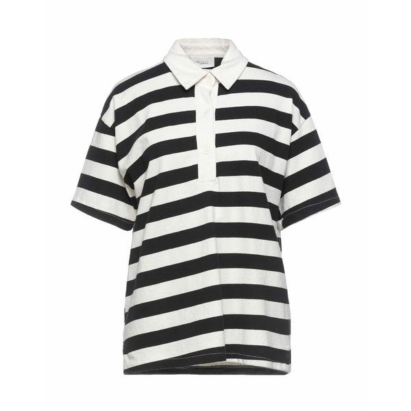 【在庫僅少】 ポロシャツ ヴィコロ トップス Black shirts Polo レディース 半袖