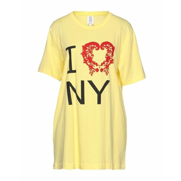 高評価！ ロージー・アスリーヌ Tシャツ トップス レディース T-shirts Yellow 半袖