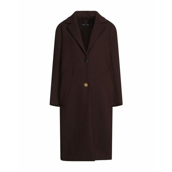 超特価激安 プロエンザショラー ジャケット&ブルゾン brown Dark Coats レディース アウター テーラード、ブレザー 超特価激安 プロエンザショラー ジャケット&ブルゾン brown Dark Coats レディース アウター テーラード、ブレザー