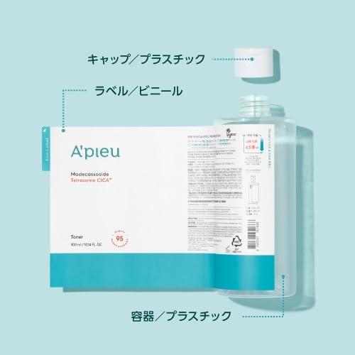 A'PIEU(アピュー) テトラソーム CICA化粧水 [300ml] : ASU - 通販