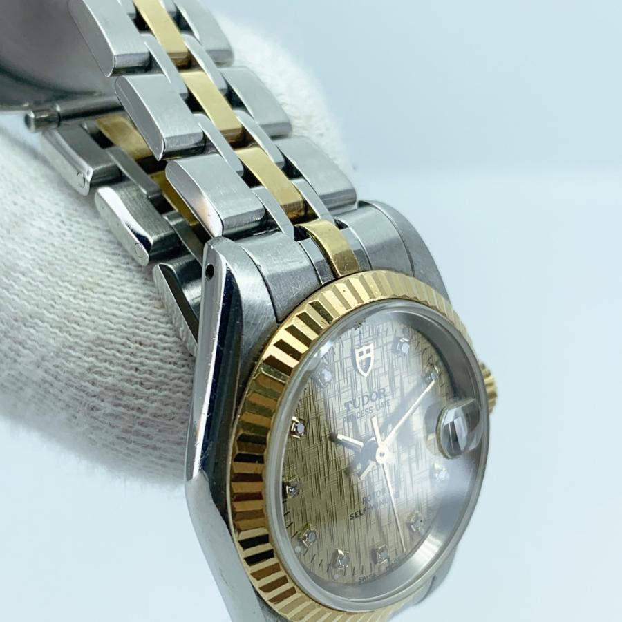 Tudor チュードル 92413 Princess Date プリンセスデイト ゴールド ダイヤ レディース AT H2571 | TUDOR | 07