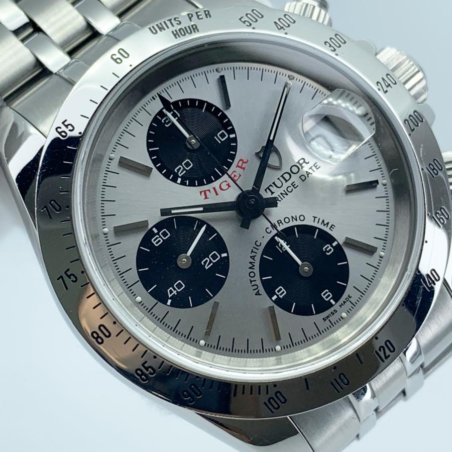 Tudor チュードル 79280 Chrono Time クロノタイム シルバー メンズ AT H2579 | TUDOR | 08