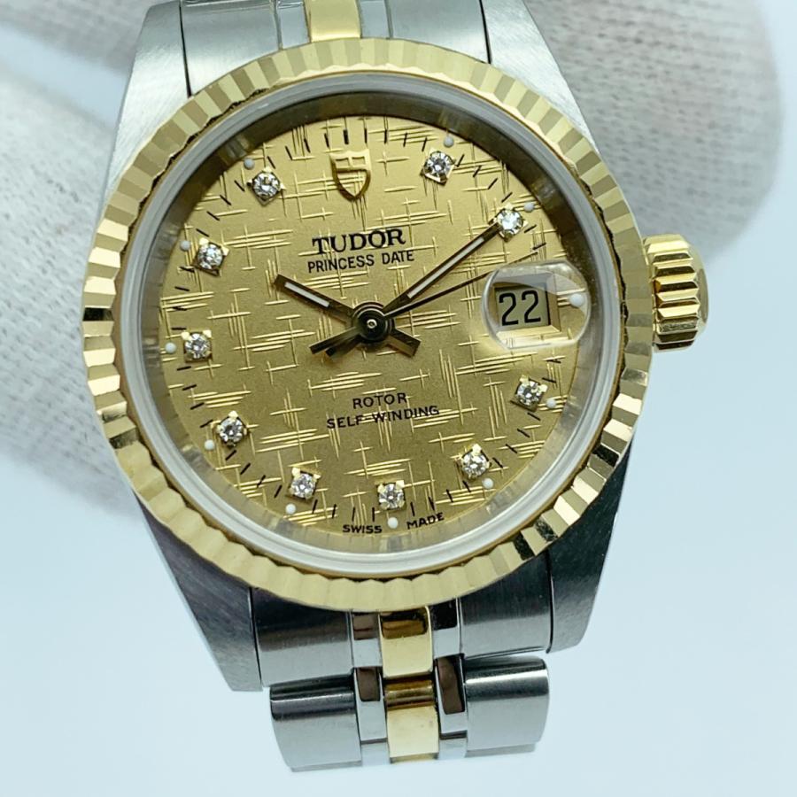 Tudor チュードル 92413G Princess Date プリンセスデイト シャンパン レディース AT H2850 | TUDOR | 06