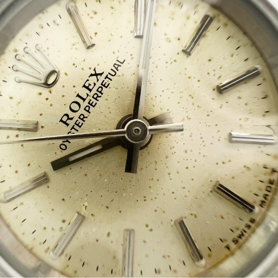 ROLEX ロレックス 67180 Oyster Perpetual オイスターパーペチュアル レディース W番 シルバー H4320 | オイスター パーペチュアル | 06