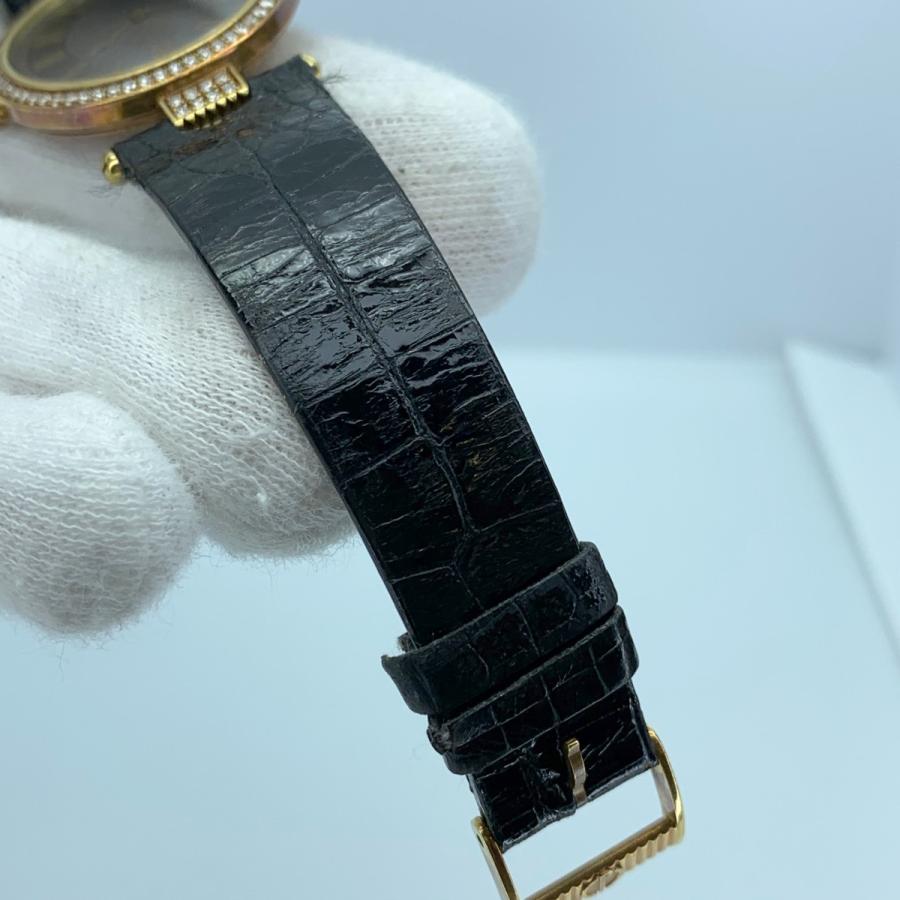 限定値下げ中dunhill ダンヒル ラウンドウォッチ ダイアモンドベゼル レディース YG イエローゴールド ヴィンテージ クォーツ | dunhill | 06