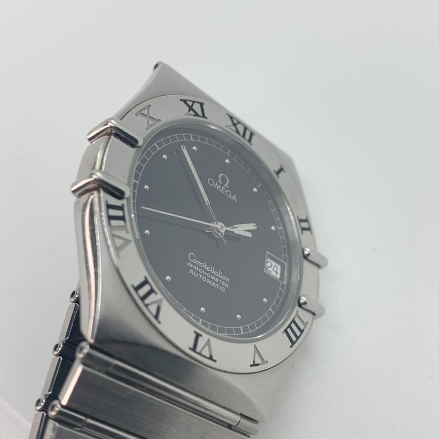 OMEGA オメガ Constellation コンステレーション AT 自動巻き SS ステンレススチール デイト 黒文字盤 Chronometer J10221 | OMEGA | 06