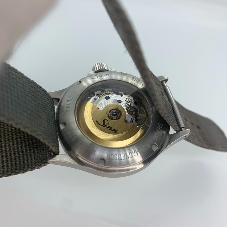 SINN ジン 556,GREEN カーキ 日本限定 150本 メンズ 自動巻き SS ナイロン J10391 |  | 01