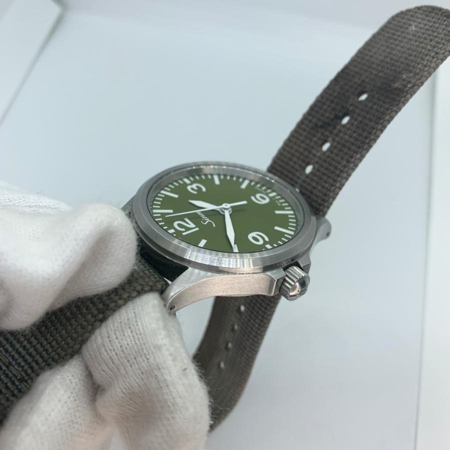 SINN ジン 556,GREEN カーキ 日本限定 150本 メンズ 自動巻き SS ナイロン J10391 |  | 04