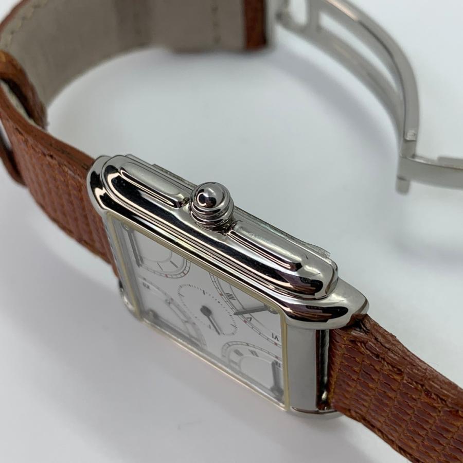 Jean d'Eve ジャンイヴ　09.24.65  QUARTA クアルタ　レトログラード　白　QZ メンズ　J10396 |  | 06