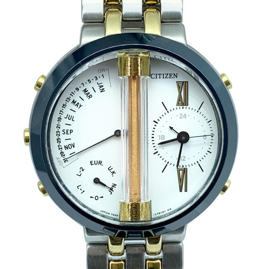 CITIZEN シチズン 7400-C7007 多局受信型電波時計 ファースト CITIZEN シチズン 7400-C7007 多局受信型電波時計 ファースト