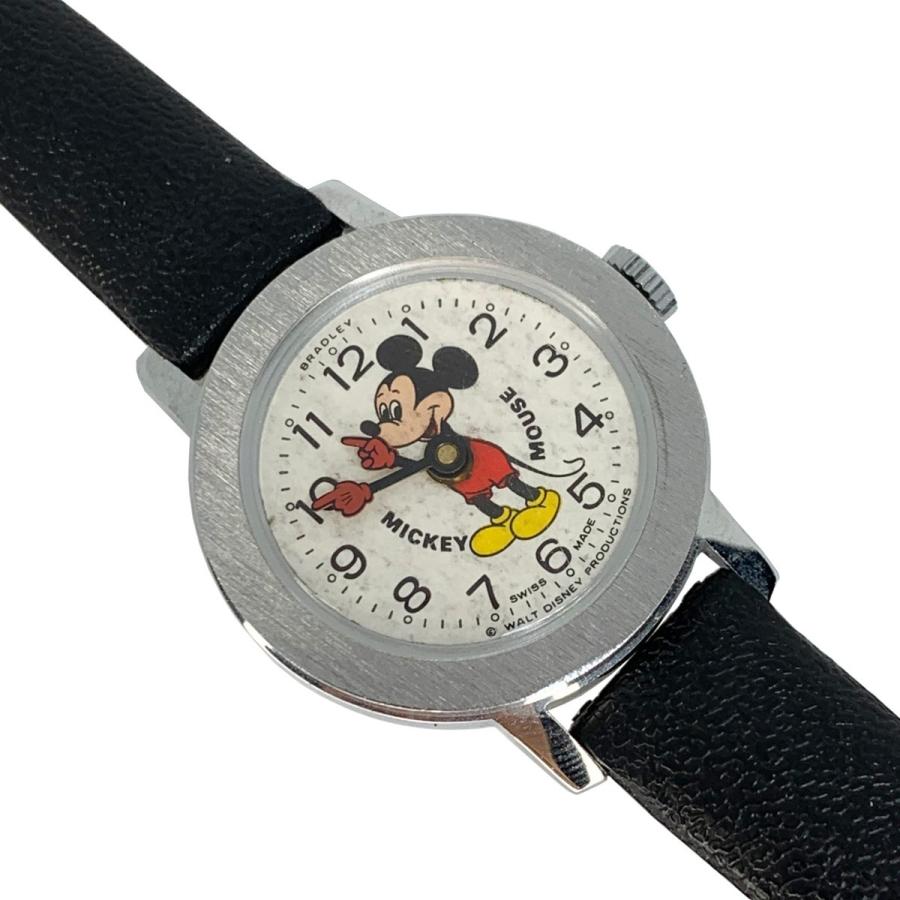 16348円 第一ネット BRADLEY GOLD ミッキーマウス手巻腕時計 ＳＷＩＳＳ製