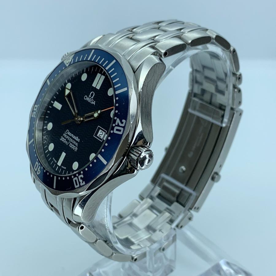 Omega オメガ 2541.80.00 Seamaster Professional 300M シーマスタープロフェッショナル QZ ブラック メンズ SS J10988 | SEAMASTER | 01