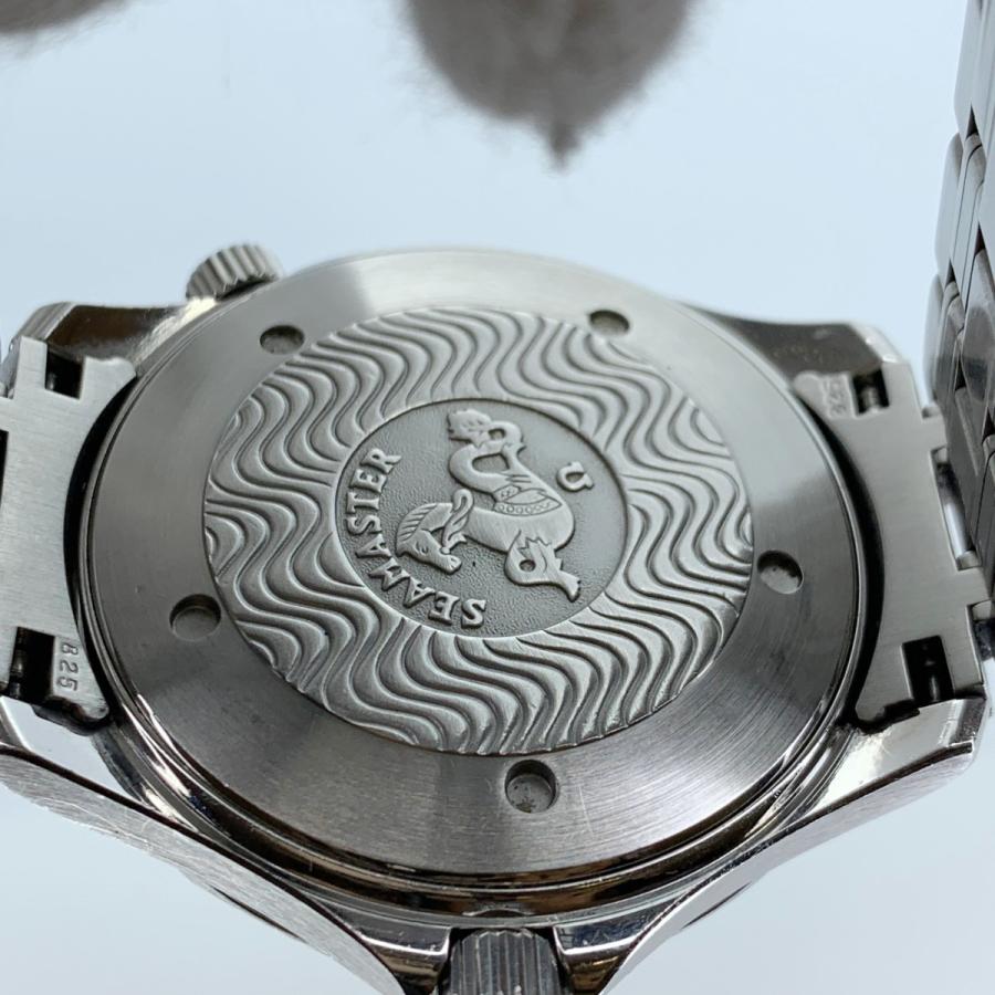 Omega オメガ 2541.80.00 Seamaster Professional 300M シーマスタープロフェッショナル QZ ブラック メンズ SS J10988 | SEAMASTER | 08