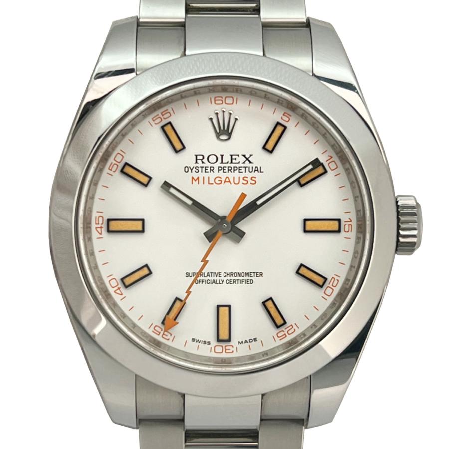 116400 ミルガウス ロレックス 白文字盤