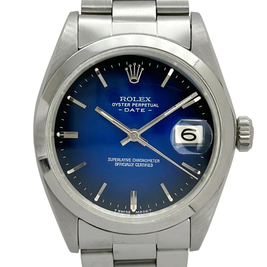値下げ ROLEX ロレックス 1500 Oyster Perpetual Date オイスターパーペチュアル ブルーグラデーション リダン 自動巻き J52 | オイスター パーペチュアル