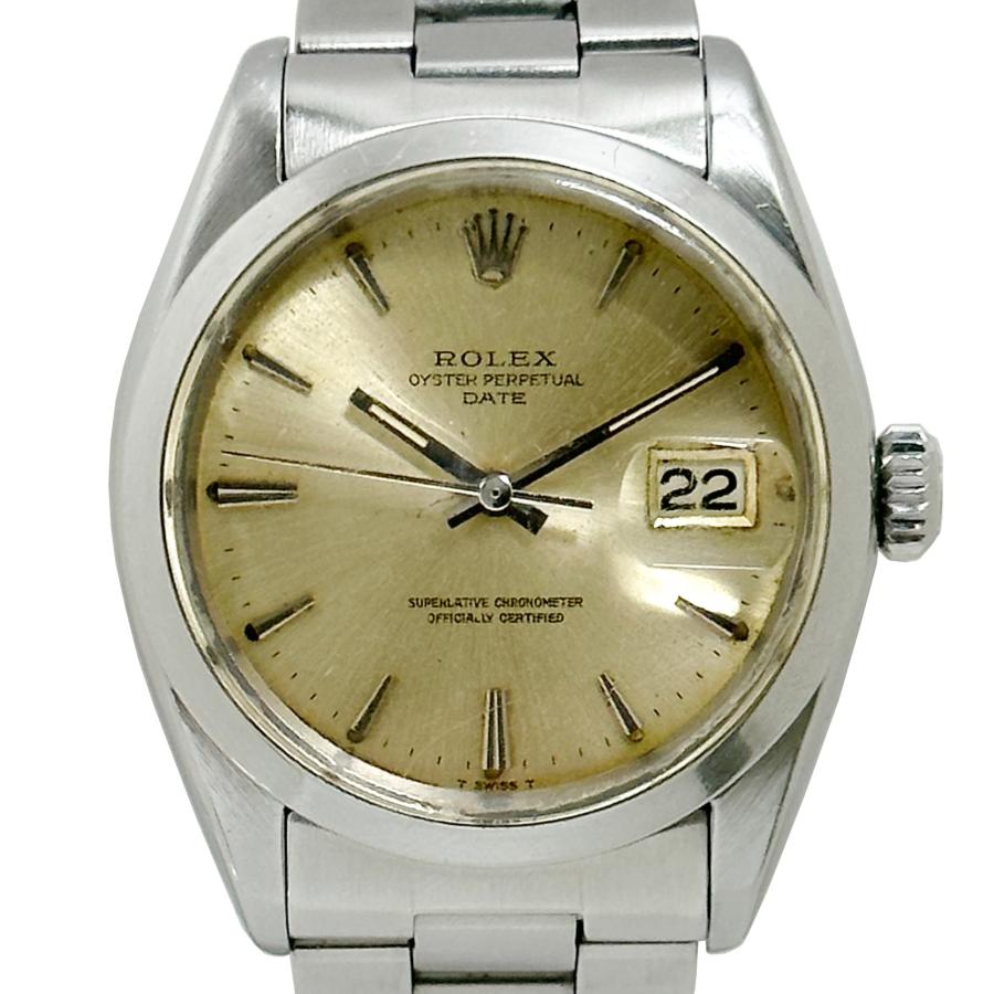 ROLEX ロレックス 1500 Oyster Perpetual Date オイスターパーペチュアル シルバー 1961年 自動巻き J52944 | オイスター パーペチュアル