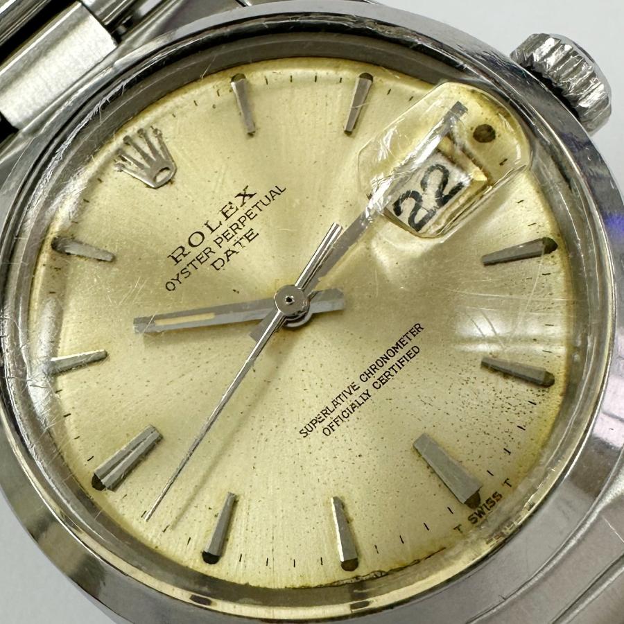 ROLEX ロレックス 1500 Oyster Perpetual Date オイスターパーペチュアル シルバー 1961年 自動巻き J52944 | オイスター パーペチュアル | 06