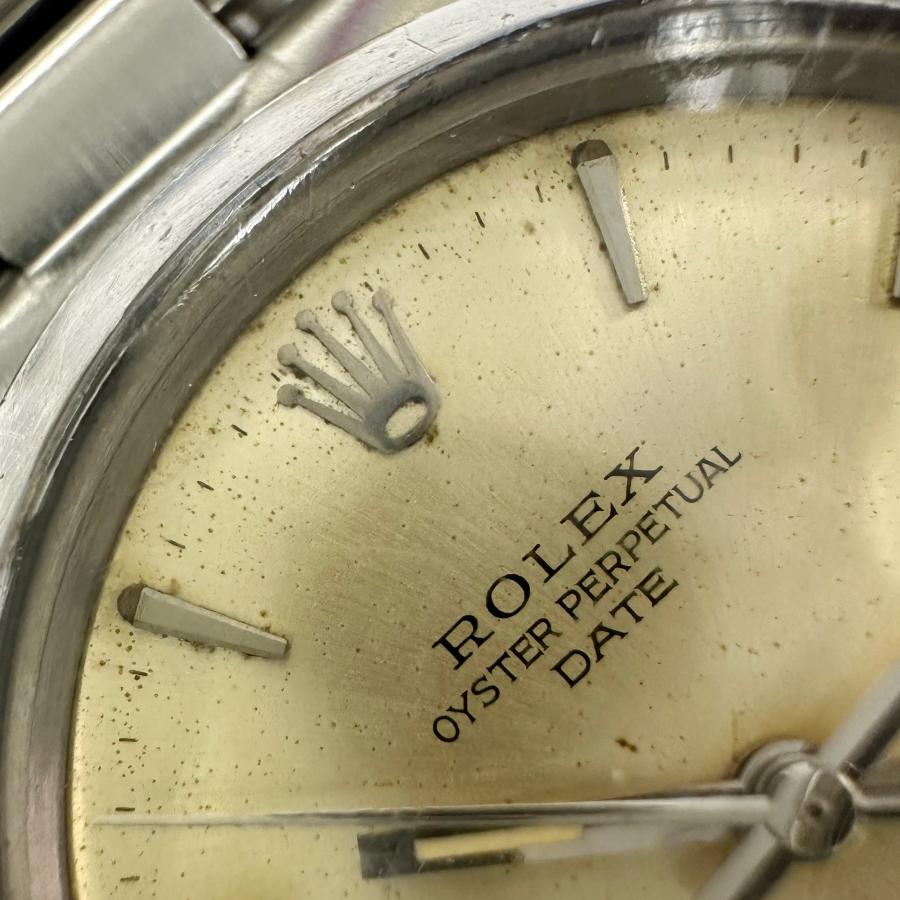 ROLEX ロレックス 1500 Oyster Perpetual Date オイスターパーペチュアル シルバー 1961年 自動巻き J52944 | オイスター パーペチュアル | 09