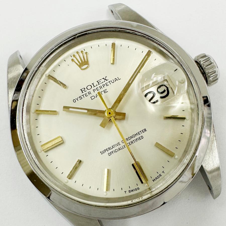 ROLEX ロレックス 1500 Oyster Perpetual Date オイスターパーペチュアル デイト 1970年 シルバー 自動巻き J53 | オイスター パーペチュアル | 01