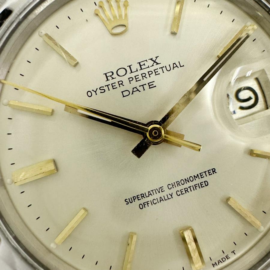 ROLEX ロレックス 1500 Oyster Perpetual Date オイスターパーペチュアル デイト 1970年 シルバー 自動巻き J53 | オイスター パーペチュアル | 05