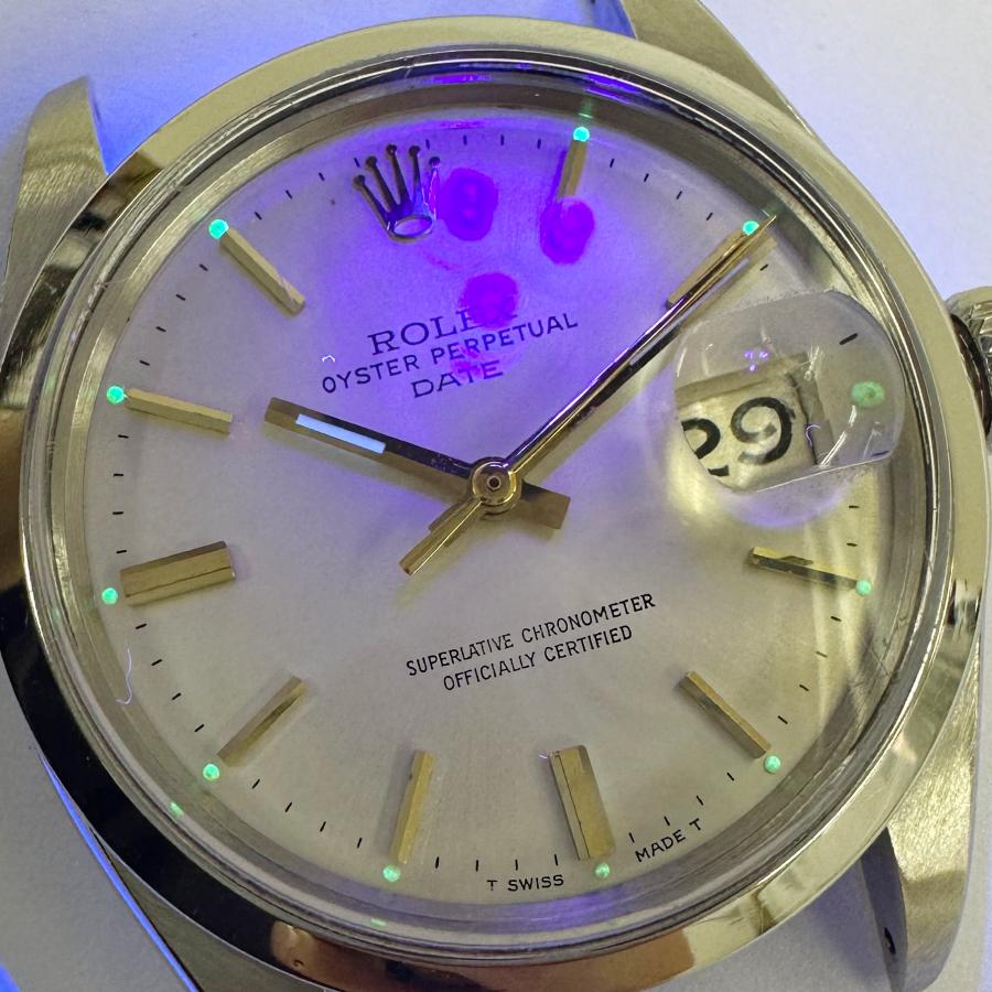 ROLEX ロレックス 1500 Oyster Perpetual Date オイスターパーペチュアル デイト 1970年 シルバー 自動巻き J53 | オイスター パーペチュアル | 08