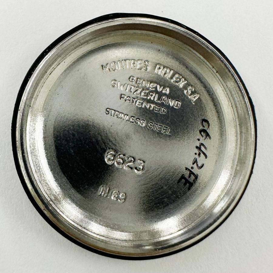 ロレックス 6618 Oyster Perpetual オイスターパーペチュアル 1960年代 シルバー 【カンヌ】 自動巻き J54330