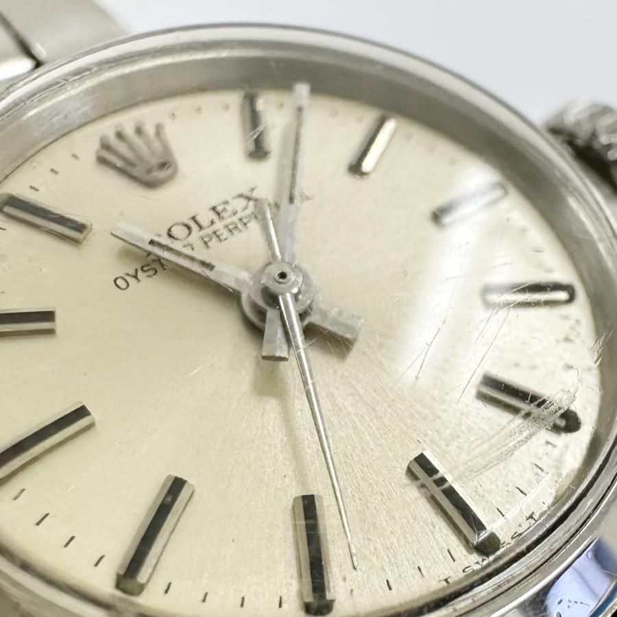 ロレックス 6618 Oyster Perpetual オイスターパーペチュアル 1960年代 シルバー 【カンヌ】 自動巻き J54330