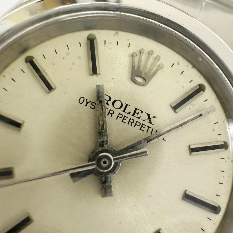 ロレックス 6618 Oyster Perpetual オイスターパーペチュアル 1960年代 シルバー 【カンヌ】 自動巻き J54330