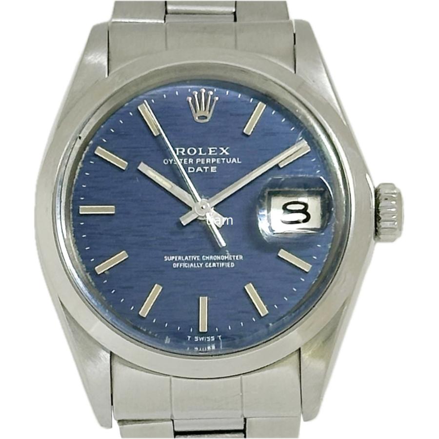 ROLEX ロレックス 1500 Oyster Perpetual Date オイスターパーペチュアルデイト ブルー モザイク 1970年 自動巻き | オイスター パーペチュアル
