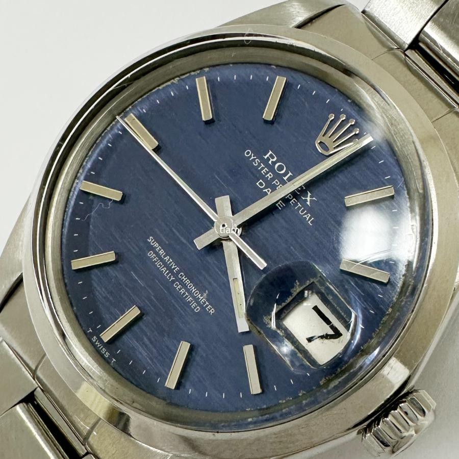 ROLEX ロレックス 1500 Oyster Perpetual Date オイスターパーペチュアルデイト ブルー モザイク 1970年 自動巻き | オイスター パーペチュアル | 06