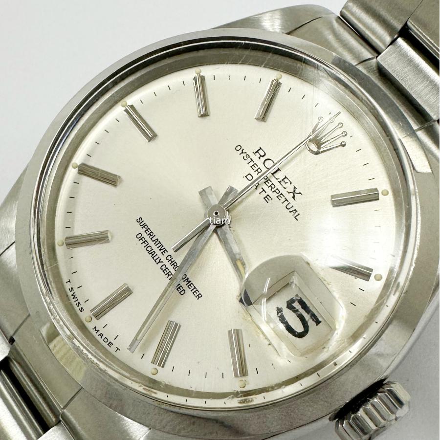 ROLEX ロレックス 1500 Oyster Perpetual Date オイスターパーペチュアル シルバー 1970年代 自動巻き J58124 | オイスター パーペチュアル | 06