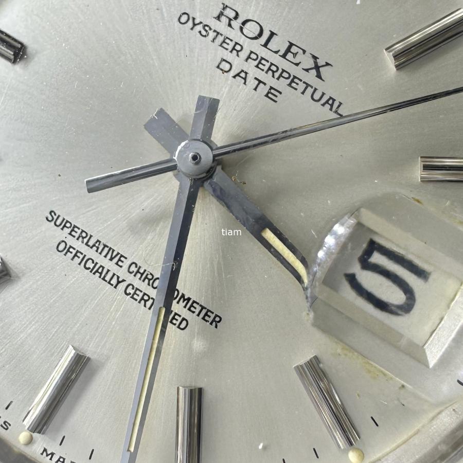 ROLEX ロレックス 1500 Oyster Perpetual Date オイスターパーペチュアル シルバー 1970年代 自動巻き J58124 | オイスター パーペチュアル | 07