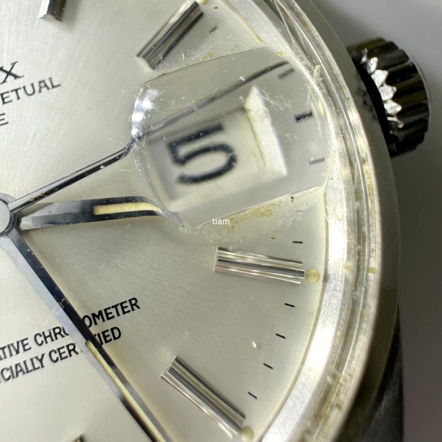 ROLEX ロレックス 1500 Oyster Perpetual Date オイスターパーペチュアル シルバー 1970年代 自動巻き J58124 | オイスター パーペチュアル | 08