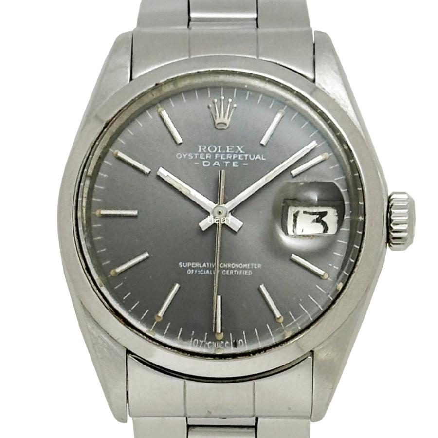 ROLEX ロレックス 1500 Oyster Perpetual Date オイスターパーペチュアル グレー 1971年 自動巻き J59016 | オイスター パーペチュアル