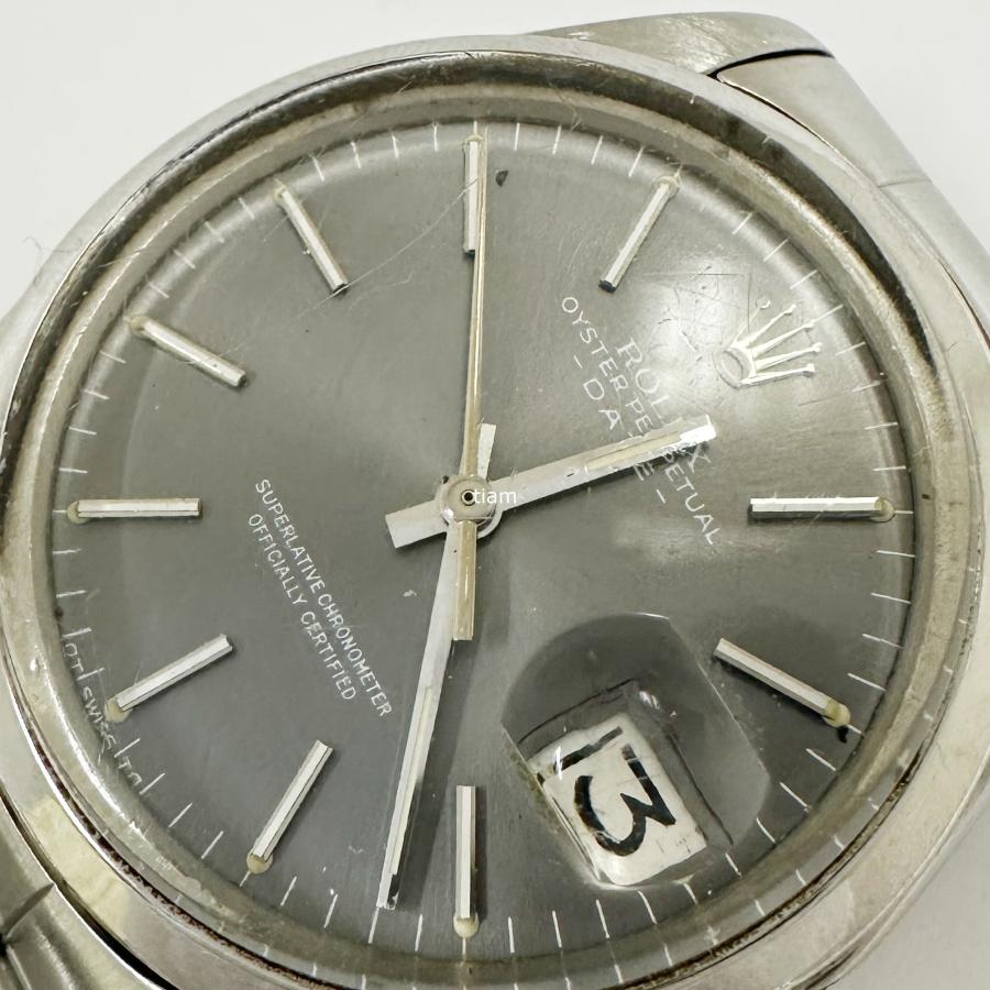 ROLEX ロレックス 1500 Oyster Perpetual Date オイスターパーペチュアル グレー 1971年 自動巻き J59016 | オイスター パーペチュアル | 06