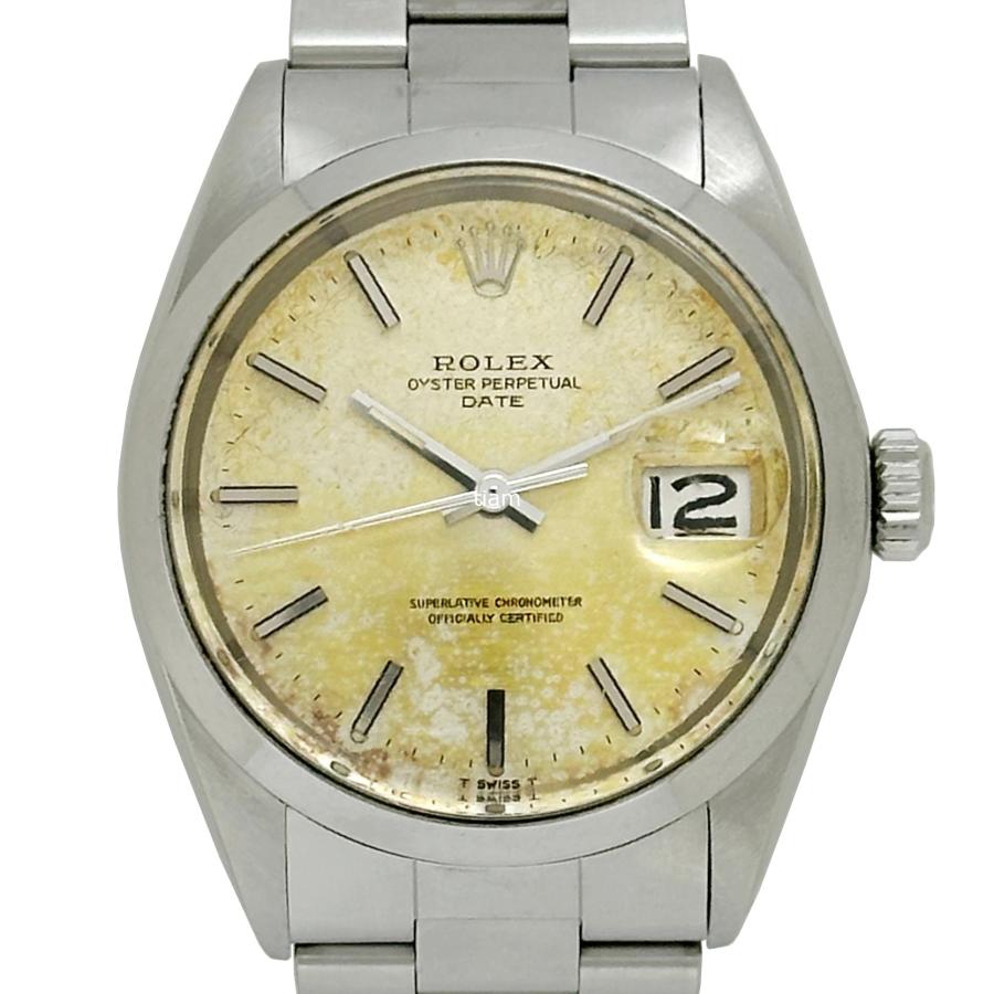 ROLEX ロレックス 1500 Oyster Perpetual Date オイスターパーペチュアルデイト シルバー 自動巻き J59491 | オイスター パーペチュアル