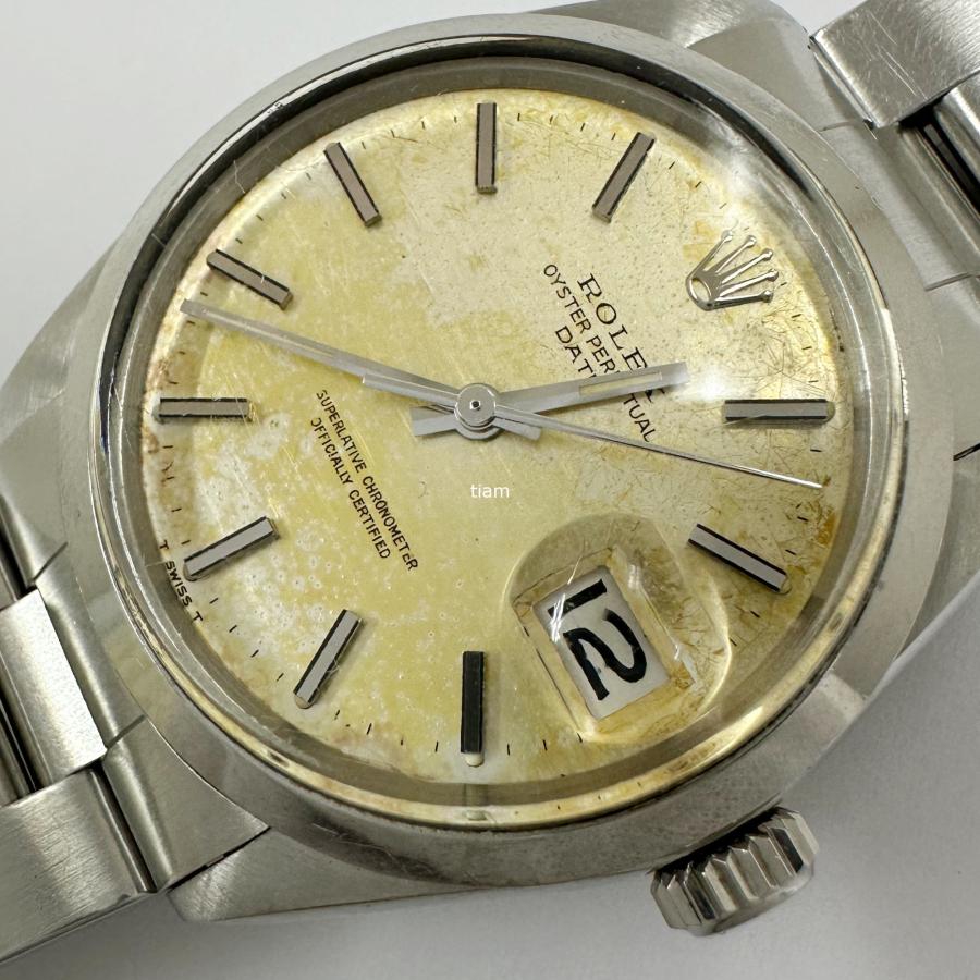 ROLEX ロレックス 1500 Oyster Perpetual Date オイスターパーペチュアルデイト シルバー 自動巻き J59491 | オイスター パーペチュアル | 06