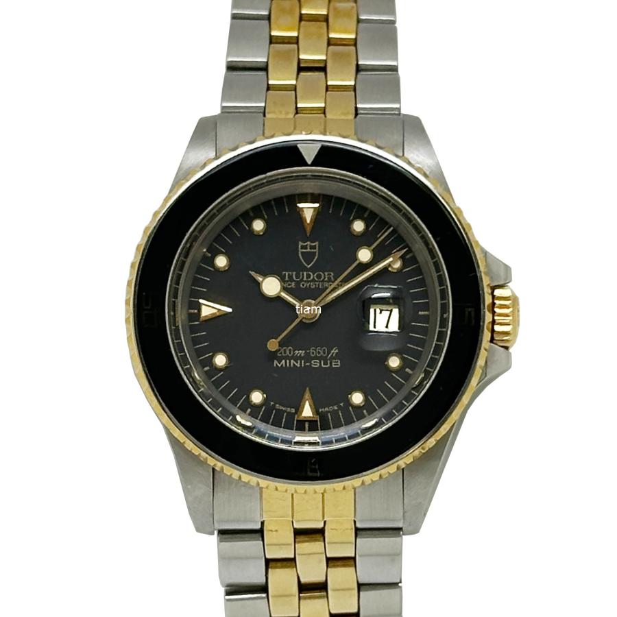 TUDOR チューダー 94401 Mini Sub ミニサブ ブラック コンビ 自動巻き 