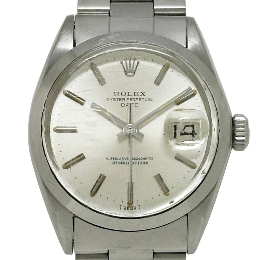 ROLEX ロレックス 1500 Oyster Perpetual Date オイスターパーペチュアル シルバー 自動巻き J64142 | オイスター パーペチュアル