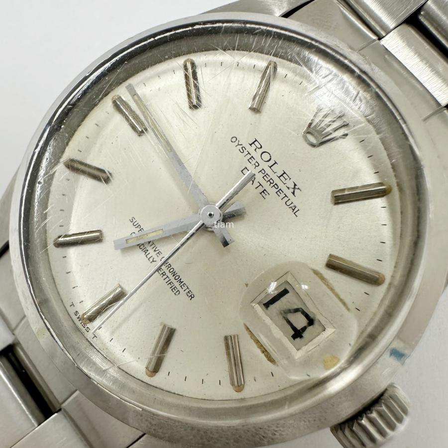 ROLEX ロレックス 1500 Oyster Perpetual Date オイスターパーペチュアル シルバー 自動巻き J64142 | オイスター パーペチュアル | 06