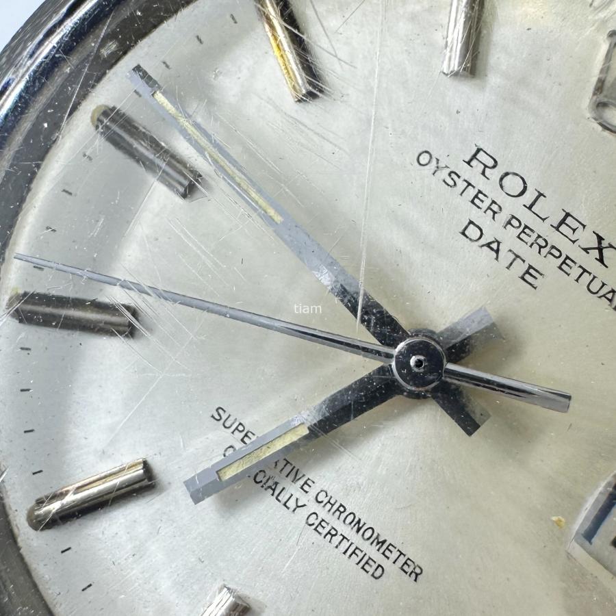 ROLEX ロレックス 1500 Oyster Perpetual Date オイスターパーペチュアル シルバー 自動巻き J64142 | オイスター パーペチュアル | 07