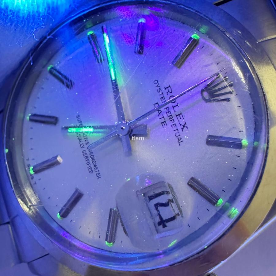 ROLEX ロレックス 1500 Oyster Perpetual Date オイスターパーペチュアル シルバー 自動巻き J64142 | オイスター パーペチュアル | 09