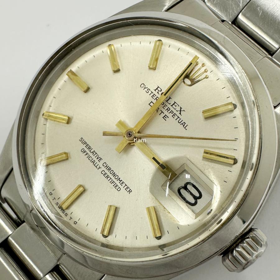 ROLEX ロレックス 1500 Oyster Perpetual Date オイスターパーペチュアルデイト シルバー 55番台 J65123 | オイスター パーペチュアル | 06