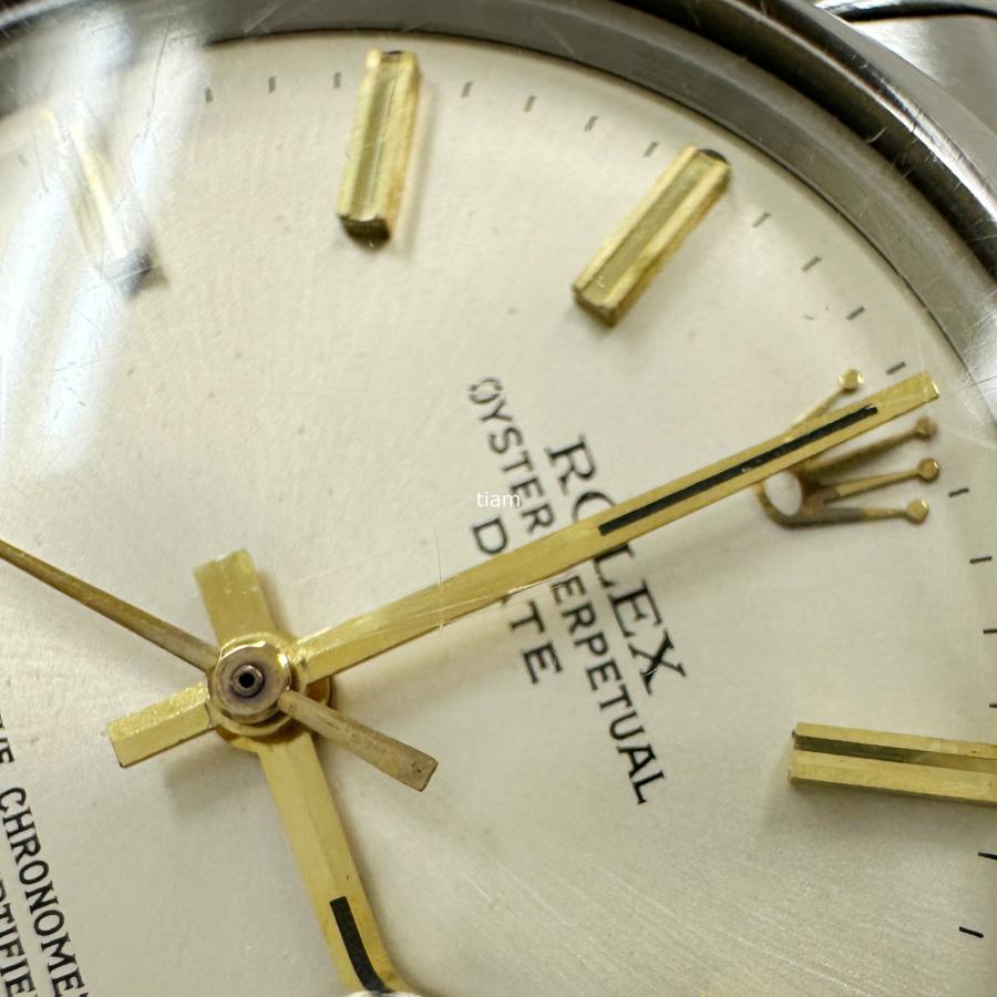 ROLEX ロレックス 1500 Oyster Perpetual Date オイスターパーペチュアルデイト シルバー 55番台 J65123 | オイスター パーペチュアル | 09