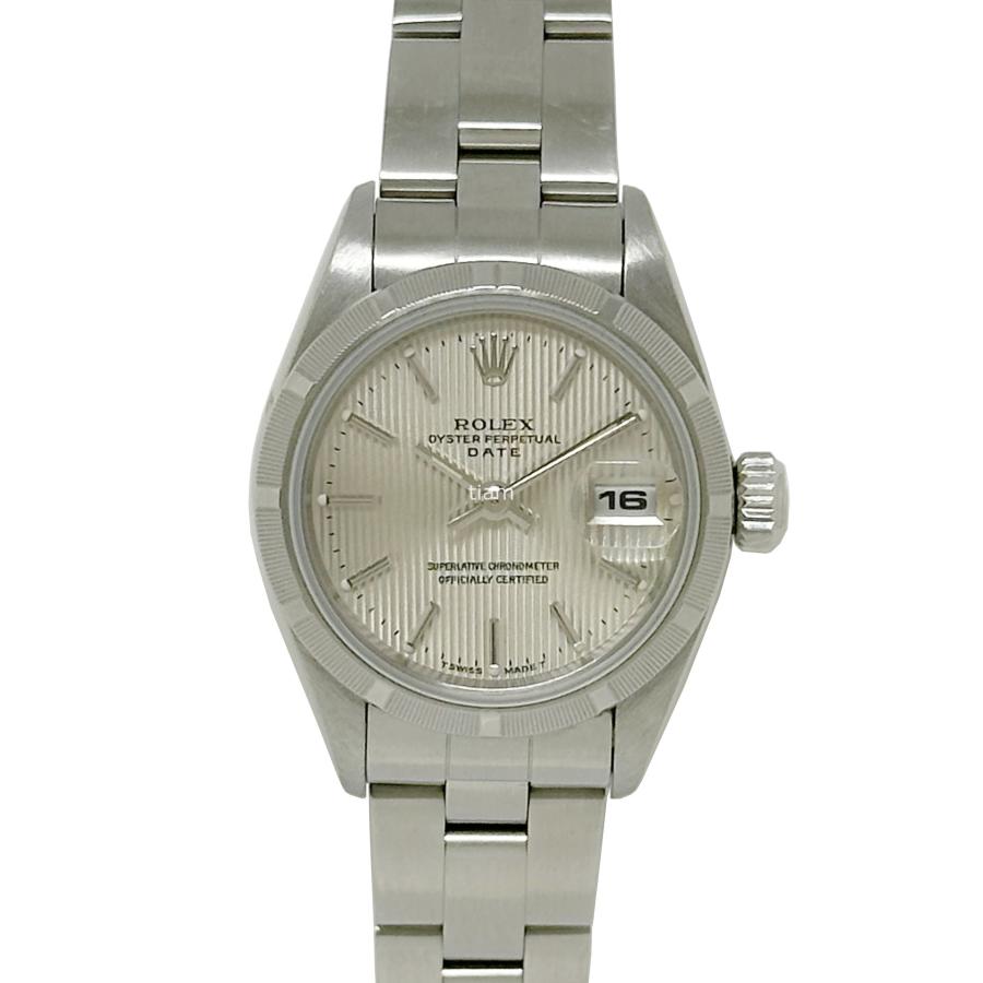 ROLEX ロレックス 69190 Oyster Perpetual Lady's オイスターパーペチュアル シルバー タペストリー 自動巻き J67 | オイスター パーペチュアル