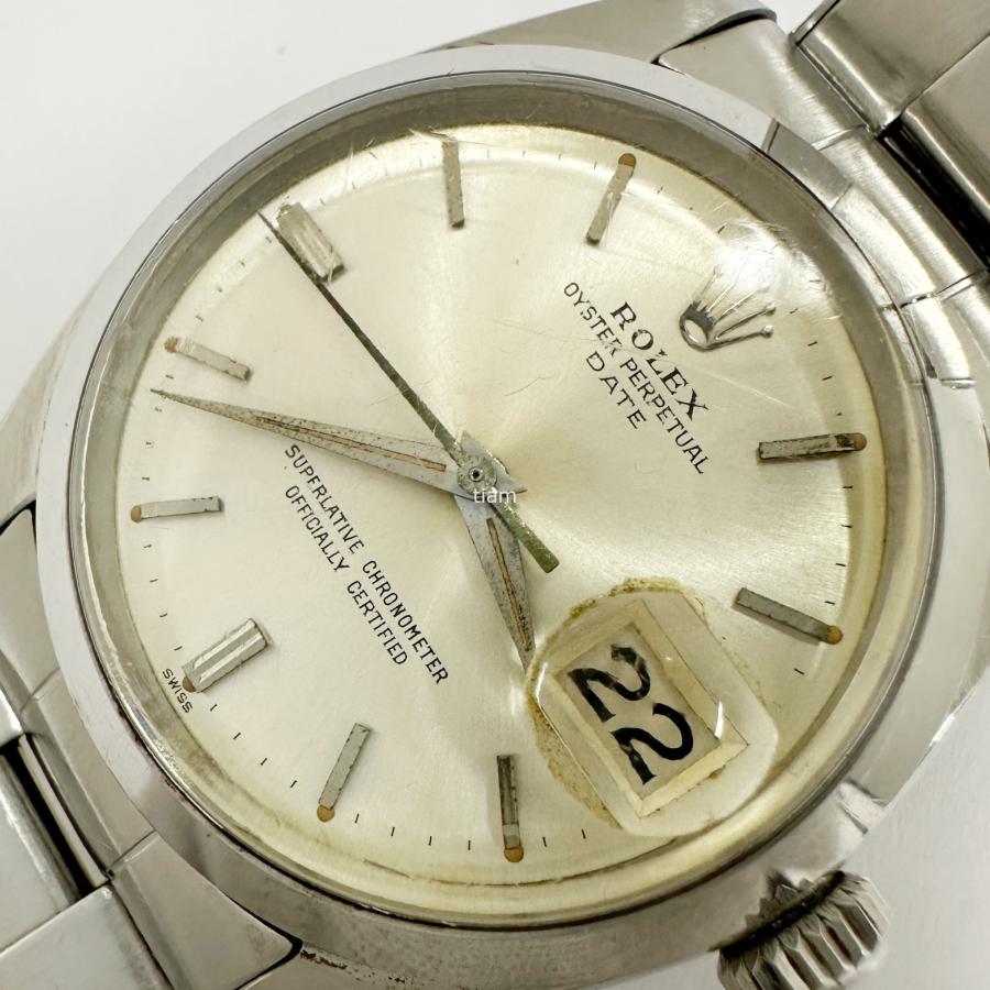 ROLEX ロレックス 1500 Oyster-Perpetual Date オイスターパーペチュアルデイト シルバー 1962年 J69726 セール | オイスター パーペチュアル | 06