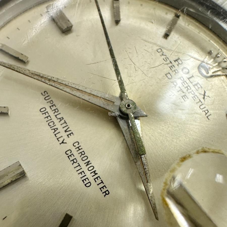 ROLEX ロレックス 1500 Oyster-Perpetual Date オイスターパーペチュアルデイト シルバー 1962年 J69726 セール | オイスター パーペチュアル | 07