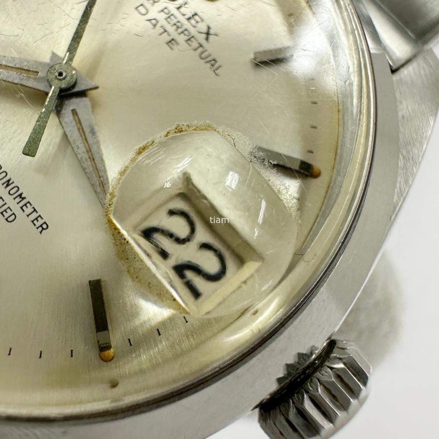 ROLEX ロレックス 1500 Oyster-Perpetual Date オイスターパーペチュアルデイト シルバー 1962年 J69726 セール | オイスター パーペチュアル | 09