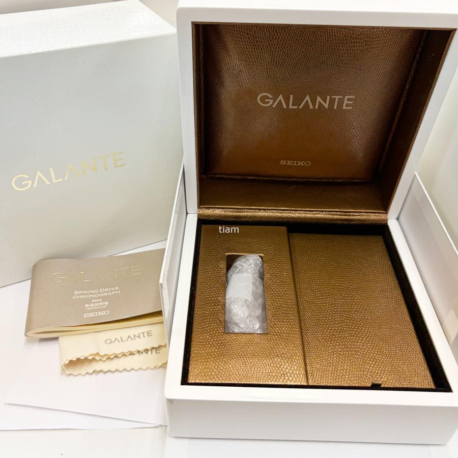 SEIKO セイコー SBLA049 GALANTE Chronograph ガランテ ブラック J72026 セール | ガランテ | 11